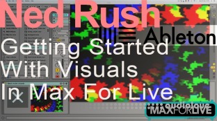 Ned Rush SketchSynth Max For Live Audio Visual Drawing Groovebox idea