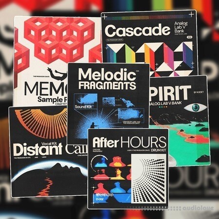 The Producer Crate Cascade RnB Suite WAV MiDi Synth Presets