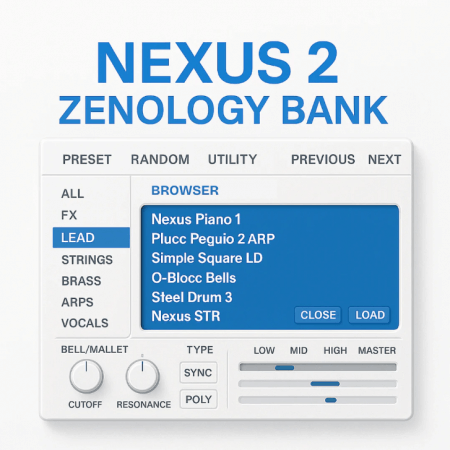 AudioVault AYE SHARK Nexus 2 Zenology Bank Synth Presets AudioVault AYE SHARK Nexus 2 Zenology Bank Synth Presets