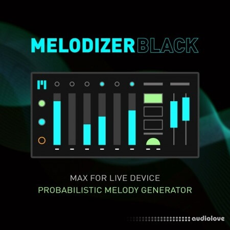 Gourlie Records Melodizer Black Melody Generator Device Max for Live