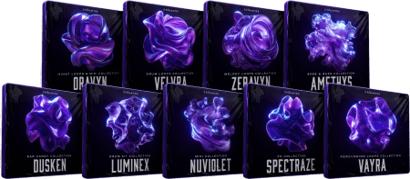 Cymatics ULTRAVIOLET TRAP COLLECTION WAV MiDi