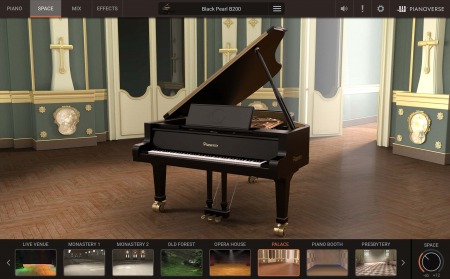 IK Multimedia Pianoverse Black Pearl B200 MacOSX
