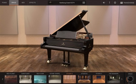 IK Multimedia Pianoverse Hamburg Grand S274 MacOSX