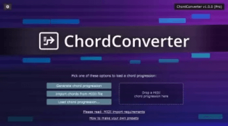 FeelYourSound ChordConverter v1.0.0 WiN MacOSX