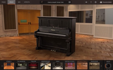 IK Multimedia Pianoverse Liberty Upright Relic