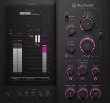 Plugin Alliance Brainworx bx_limiter True Peak v1.3.0 MacOSX