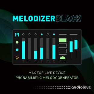 Gourlie Records Melodizer Black Melody Generator Device