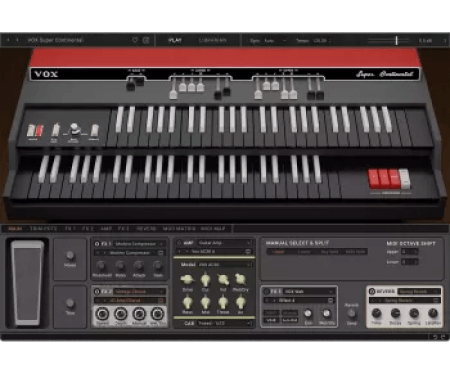 KORG VOX Super Continental v1.1.3 MacOSX