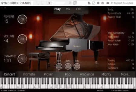 Vienna Symphonic Library Synchron Bosendorfer Imperial v1.2.2 KONTAKT