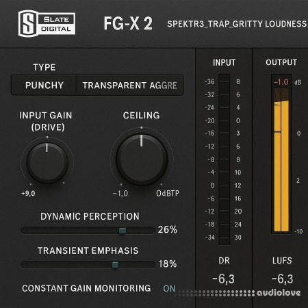 SPEKTR3 Drill Preset for FG-X2