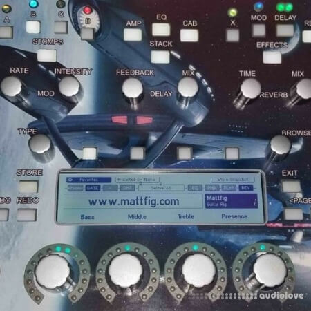 Mattfig SLOW 100 NAM Capture Pack Synth Presets