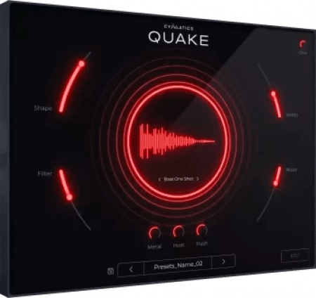 Cymatics QUAKE Bass Engine