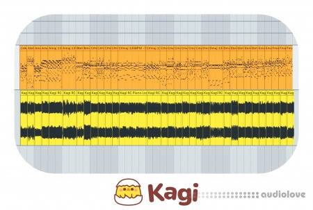 Kagi Music Kagi MIDI Pack Release Cut Piano Loops Vol.1 WAV MiDi