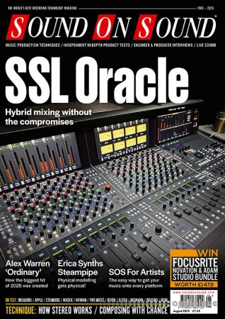 Sound On Sound UK/USA August 2025