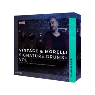 Basic Wavez Vintage and Morelli Signature Drums Vol.1
