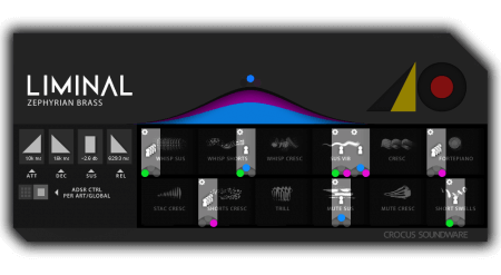 Crocus Soundware LIMINAL: Zephyrian Brass KONTAKT