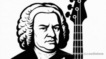 Udemy Toccata & Fugue on D minor by J. S. Bach for Bass guitar TUTORiAL