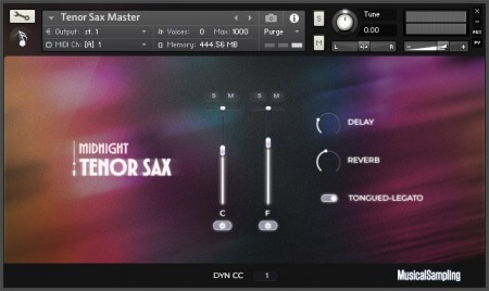 Musical Sampling Midnight: Tenor Sax