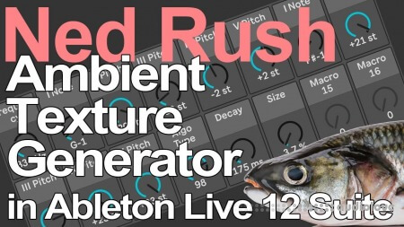 Ned Rush Ambient Texture Generator in Live 12 Suite DAW Templates