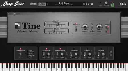Applied Acoustics Systems Lounge Lizard EP-5 v5.0.1 WiN
