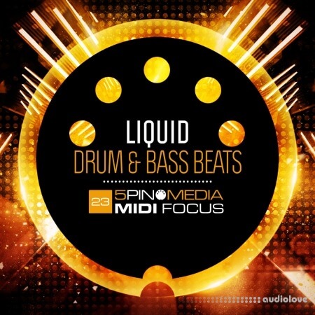 5Pin Media MIDI Focus Liquid Drum and Bass Beats