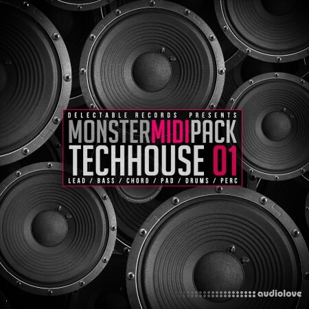 Delectable Records Tech House Monster MIDI Pack 01