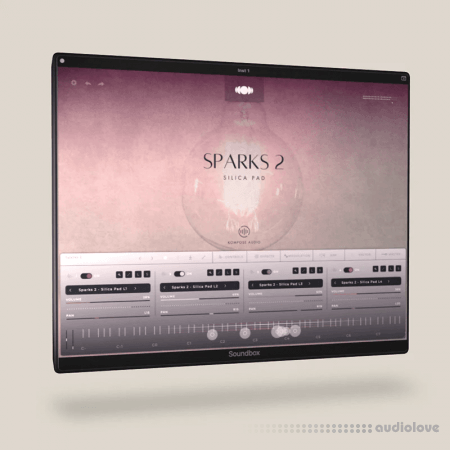 Kompose Audio Sparks 2 Silica Pad Synth Presets