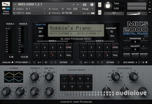 Júnior Porciúncula MKS-2000 Digital Piano