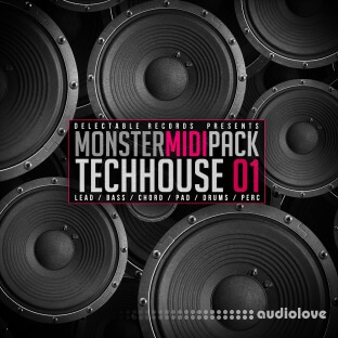 Delectable Records Tech House Monster MIDI Pack 01