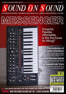 Sound On Sound UK/USA September 2025