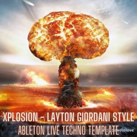 Innovation Sounds Xplosion Layton Giordani Style Ableton Template DAW Templates WAV