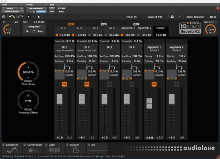 HOFA IQ-Reverb IR Library v2.0.16 WiN