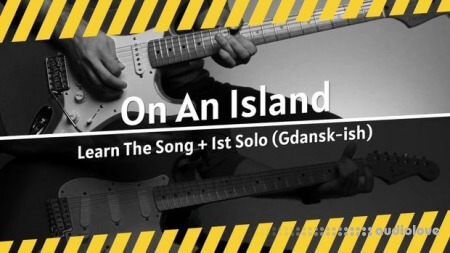 MustyGuitar On An Island Rhythm + 1st Solo