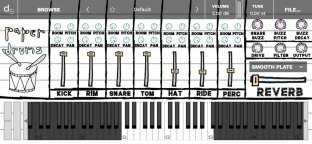 Decent Samples Paper Drums by Dylan Kidd (Decent Sampler)