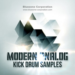 Bluezone Corporation Modern Analog Kick Drum Samples