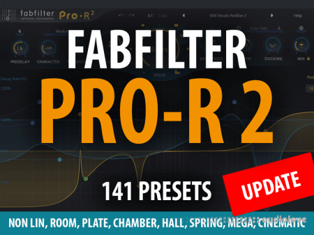 Andi Vax FabFilter PRO-R 2 141 Presets