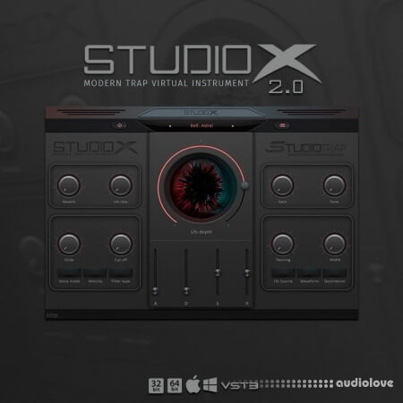 Studio Trap StudioX 2.0 Modern Trap Plugin Instrument RETAiL