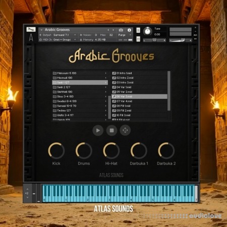 Sonic Market Arabic Grooves Audio Loops