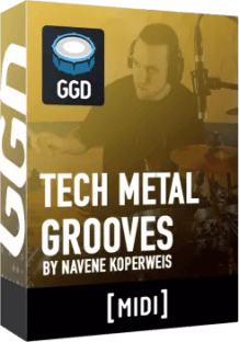 GetGood Drums GGD Tech Metal by Navene Koperweis Midi Pack