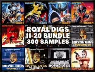 Dave Zeke Royal Digs Volumes 11-20 BUNDLE (300 Prechopped Samples)