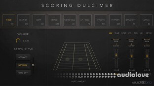 Audiobro Scoring Dulcimer