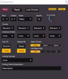 No Hassle Beats Chordprinter