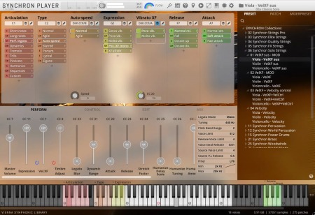 Vienna Symphonic Library Synchron Solo Viola Standard for Synchron Player Vienna Symphonic Library Synchron Solo Viola Standard for Synchron Player