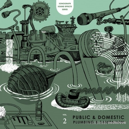 Mark Vernon Sonograph Sound Effects Series Volume 2 Public and Domestic Plumbing and Sanitation