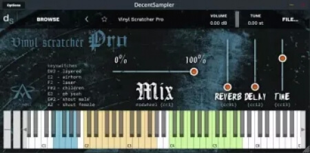 Vinyl Scratcher Pro by Joonas Ylanne [Decent Sampler]
