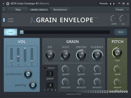 Runnit Grain Envelope (Sound Design Patch)