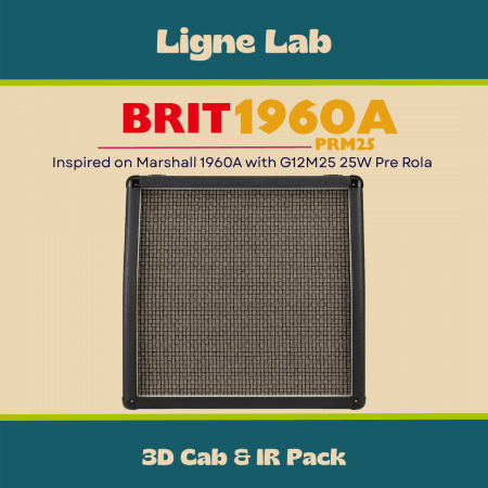 Audio Assault Ligne Lab BRIT 1960A PRM25 Amp Locker Cabs Presets IRs