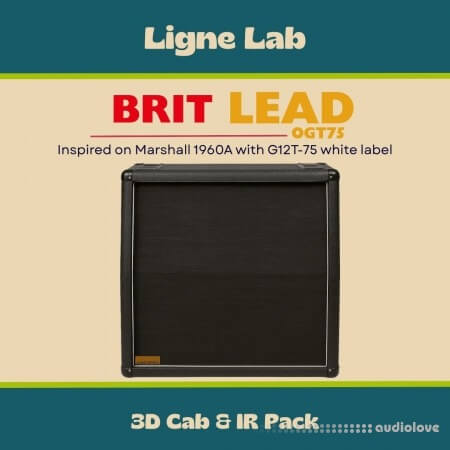 Audio Assault Ligne Lab BRIT LEAD OG-T75 Amp Locker Cabs