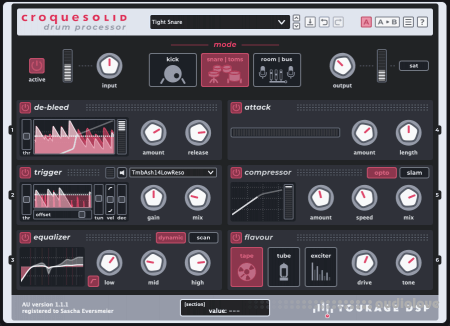Tourage DSP croquesolid