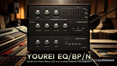 Cupwise YouRei EQ BP and Notch Filters (+modulation FX) V2